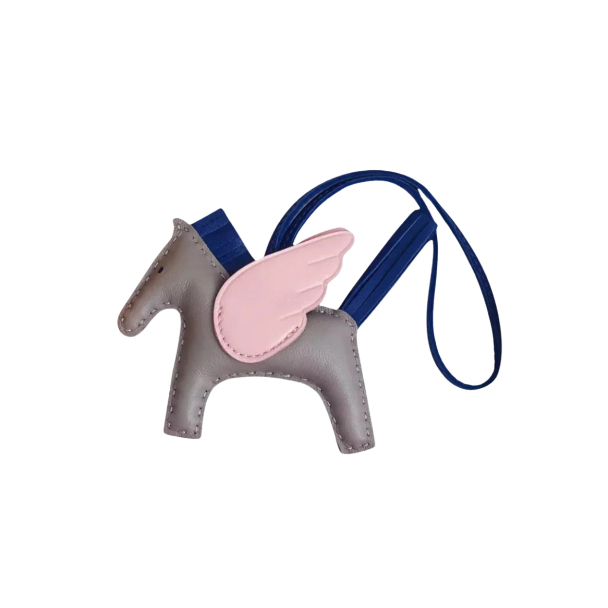 Grey Pegasus Pony Bag Charm